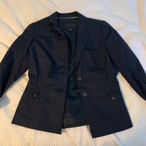 Navy blue blazer